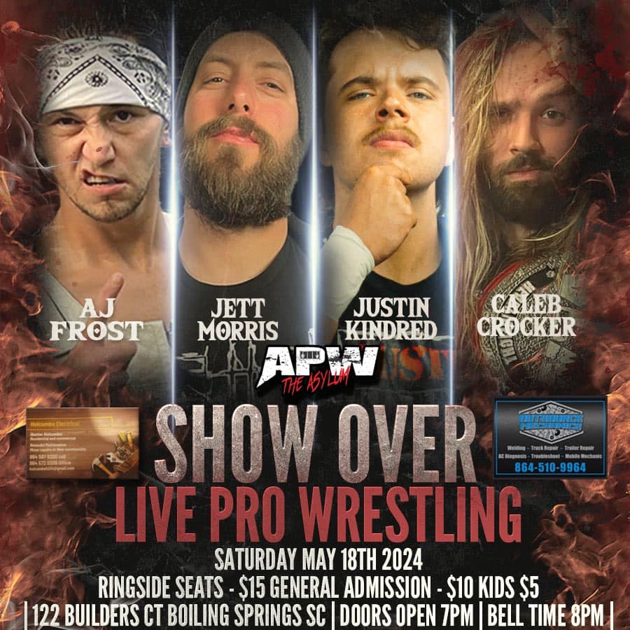 Show Over | Saturday May 18th
